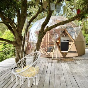 2 noches para 2 personas en Casa Domo en lo alto de un árbol + Pack de bienvenida