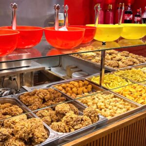 Buffet ilimitado de Pollo Frito para 2 + Ensalada + 2 Bebidas en La Laguna