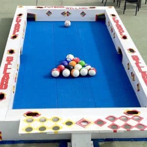 Fútbol billar + Minigolf para 2 personas