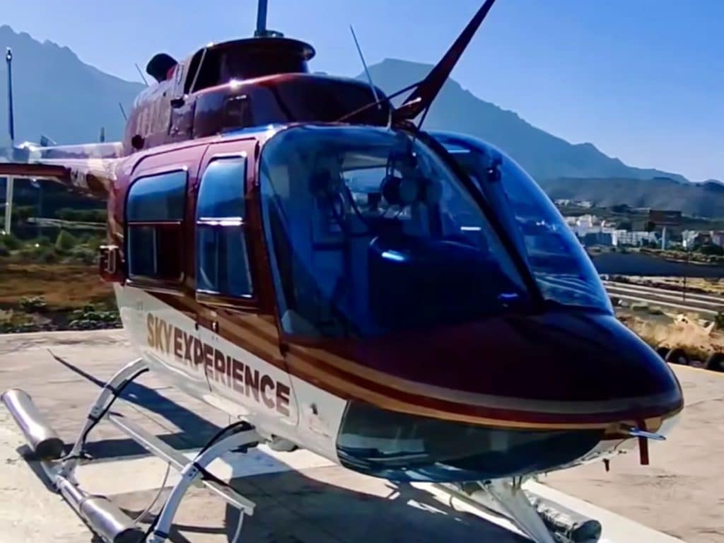 Bonos Premium Helidreams vuelo en Helicóptero Tenerife Sur