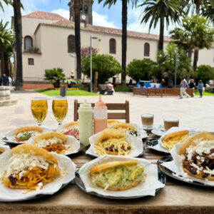¡Arepas ilimitadas para 2 personas en La Laguna + 2 Bebidas + 2 Cafés!