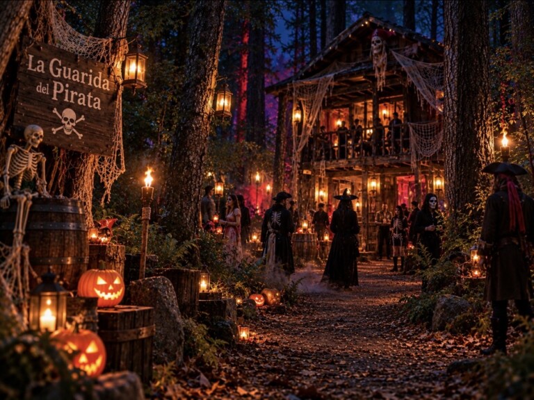 ¡Vive una aterradora noche de Halloween! Sendero del Pánico IV