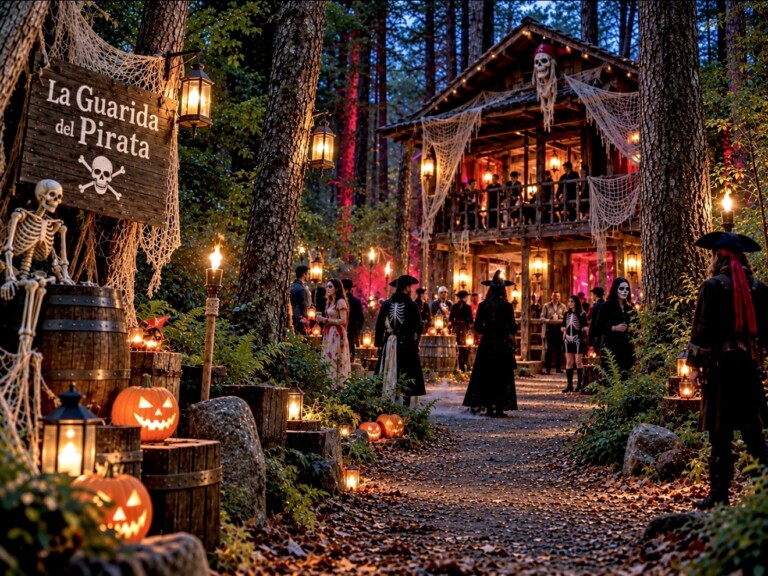 ¡Vive una aterradora noche de Halloween! Sendero del Pánico IV