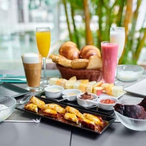 Exquisito Brunch para 2 en el Centro de Santa Cruz